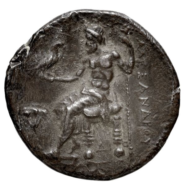 Coins of the Ptolemaic Empire Vol. I, Part 1, no. 19, реверс, bnf-hrc