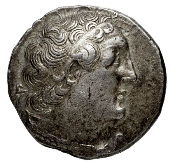 Coins of the Ptolemaic Empire Vol. I, Part 1, no. 523, аверс, bnf-hrc