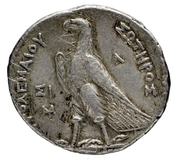 Coins of the Ptolemaic Empire Vol. I, Part 1, no. 520, реверс, bnf-hrc
