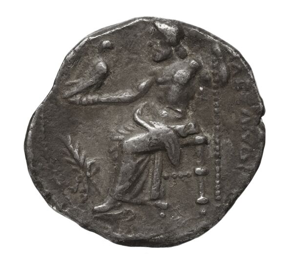 Coins of the Ptolemaic Empire Vol. I, Part II, no. B447, реверс, bnf-hrc