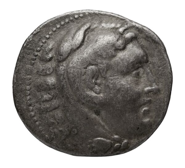Coins of the Ptolemaic Empire Vol. I, Part II, no. B25, obverse, bnf-hrc