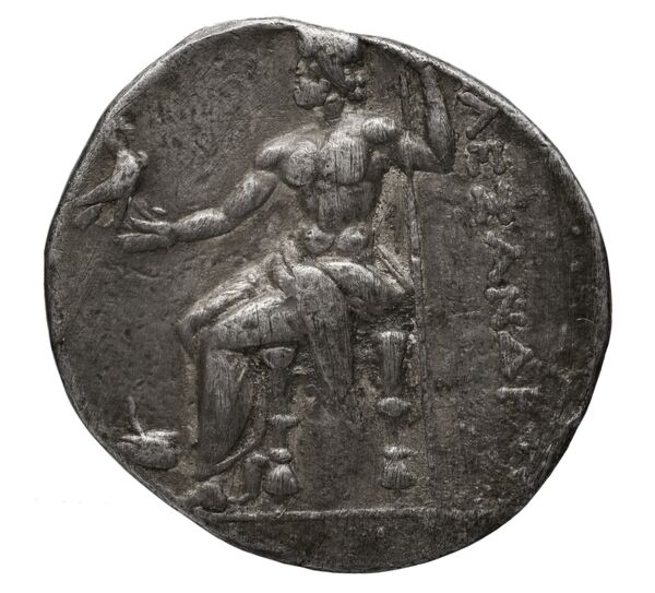 Coins of the Ptolemaic Empire Vol. I, Part II, no. B25, reverse, bnf-hrc