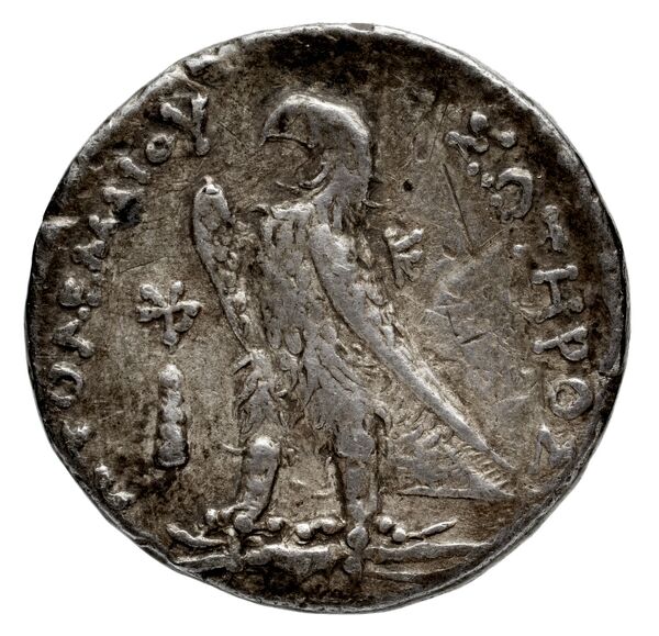 Coins of the Ptolemaic Empire Vol. I, Part 1, no. 567, реверс, bnf-hrc