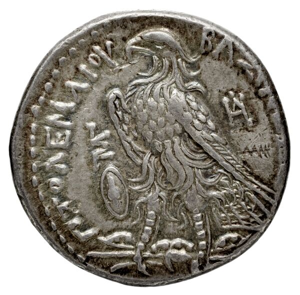 Coins of the Ptolemaic Empire Vol. I, Part 1, no. 306, реверс, bnf-hrc