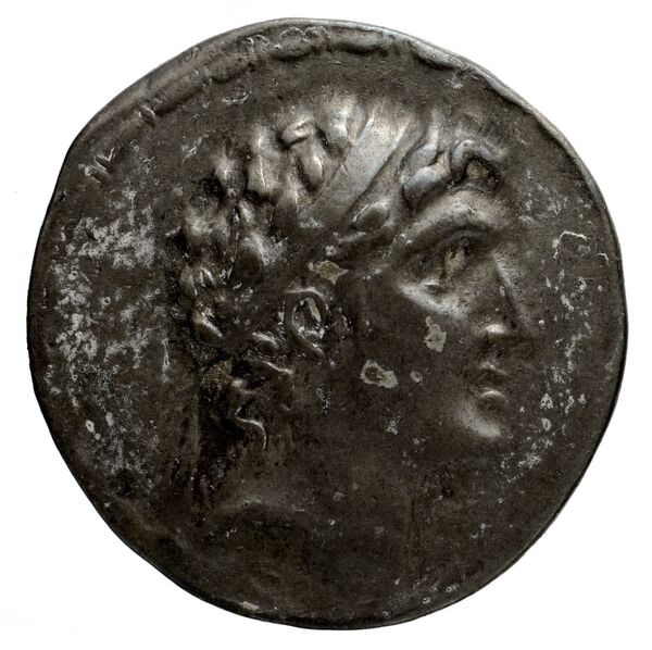 Seleucid Coins (part 2) 1858.1, аверс, bnf-hrc