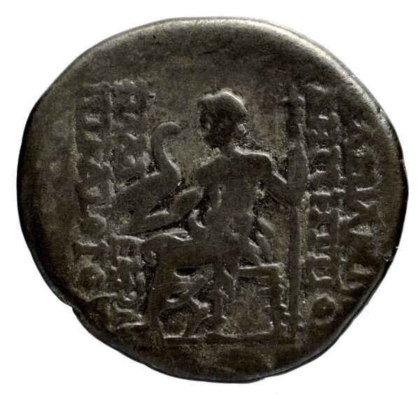 Seleucid Coins (part 2) 1986.1, реверс, bnf-hrc