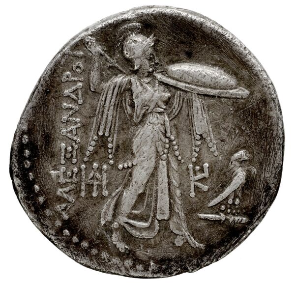 Coins of the Ptolemaic Empire Vol. I, Part 1, no. 89, реверс, bnf-hrc