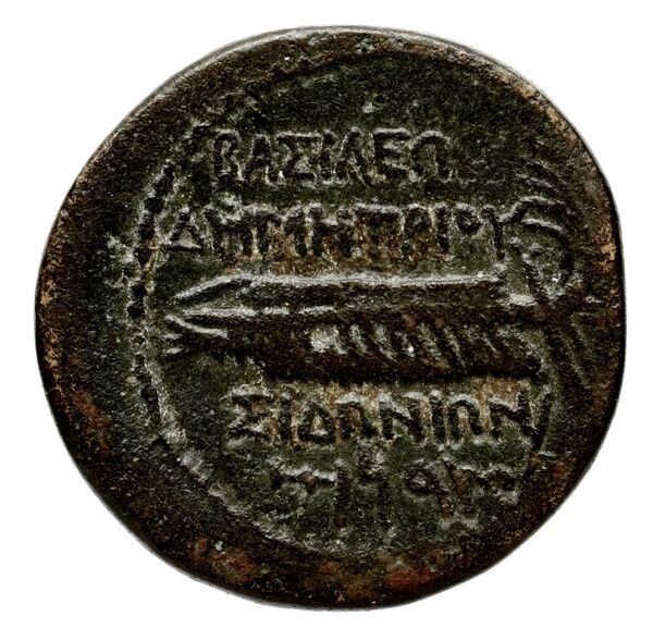 Seleucid Coins (part 2) 1666.4, реверс, bnf-hrc
