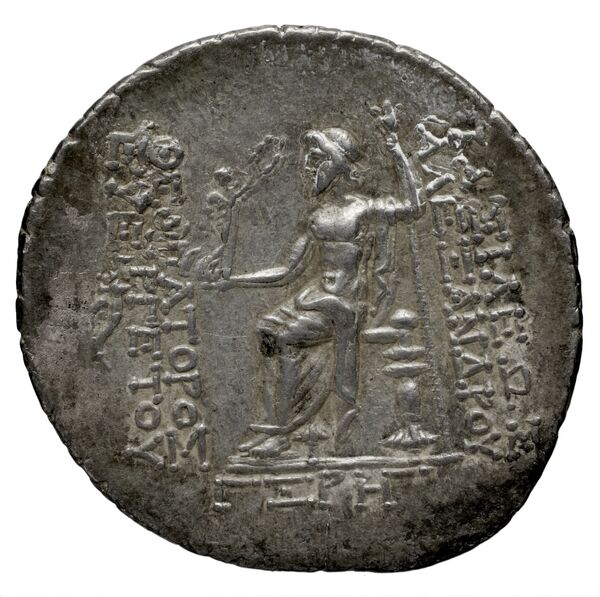 Seleucid Coins (part 2) 1781.3a, реверс, bnf-hrc