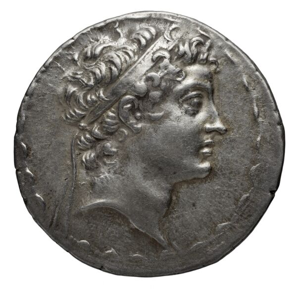Seleucid Coins (part 2) 1575.1, obverse, bnf-hrc