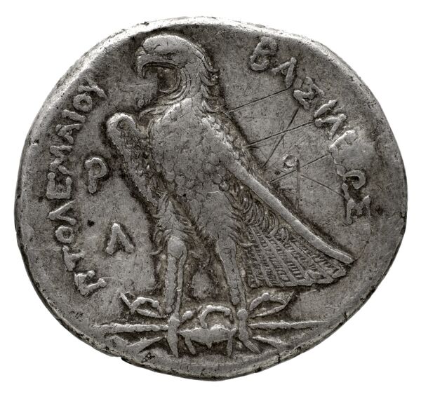 Coins of the Ptolemaic Empire Vol. I, Part 1, no. 137, реверс, bnf-hrc