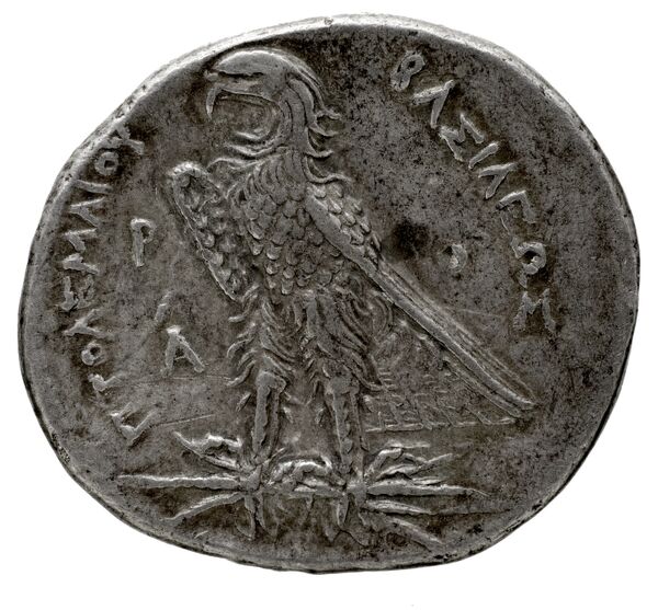 Coins of the Ptolemaic Empire Vol. I, Part 1, no. 137, реверс, bnf-hrc