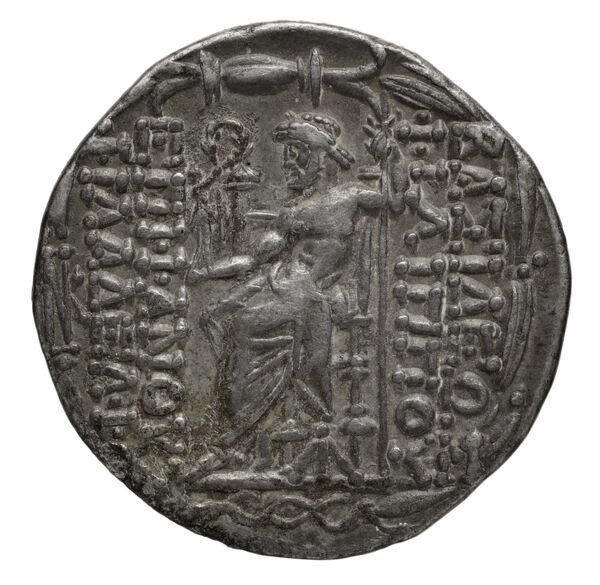 Seleucid Coins (part 2) 2460a, реверс, bnf-hrc