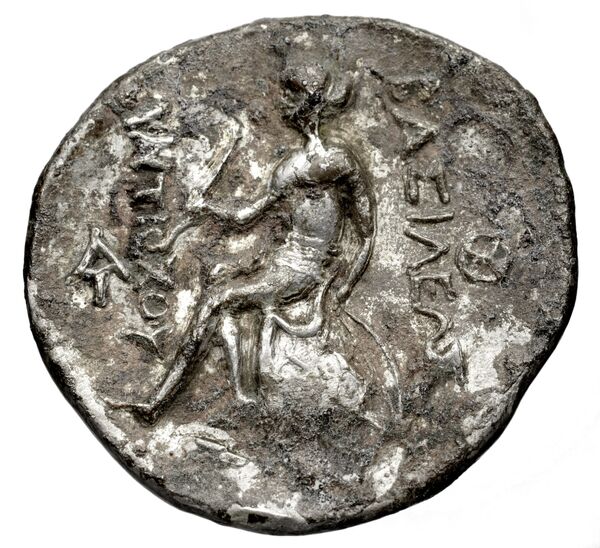 Seleucid Coins (part 1) 379.3c, реверс, bnf-hrc