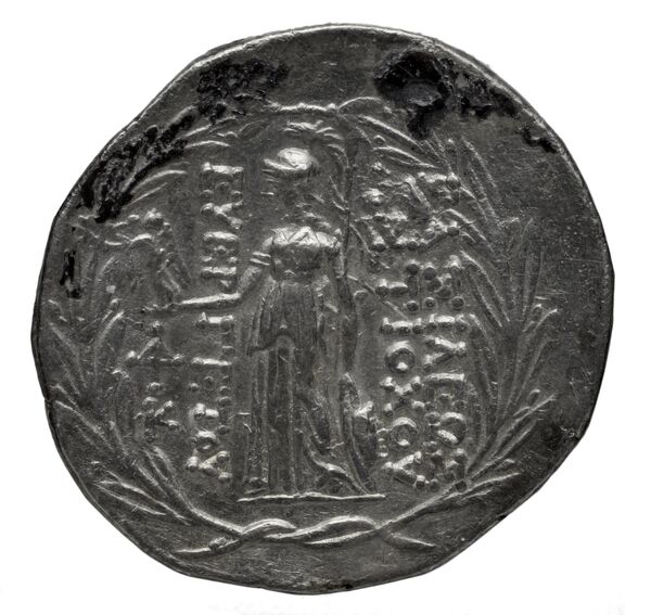 Seleucid Coins (part 2) 2061.1t, реверс, bnf-hrc