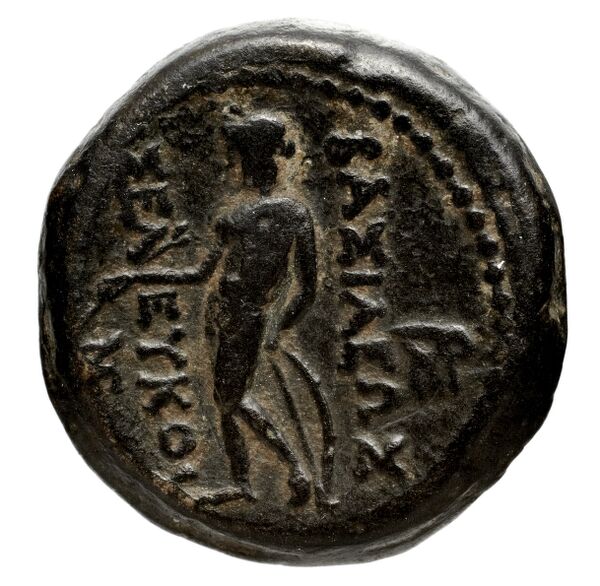 Seleucid Coins (part 1) 814, реверс, bnf-hrc