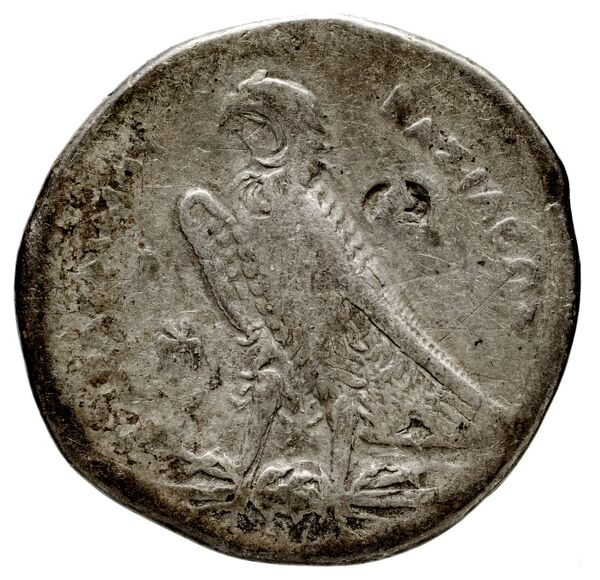 Coins of the Ptolemaic Empire Vol. I, Part 1, no. 147, реверс, bnf-hrc