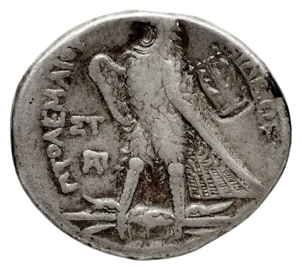 Coins of the Ptolemaic Empire Vol. I, Part 1, no. 235, reverse, bnf-hrc