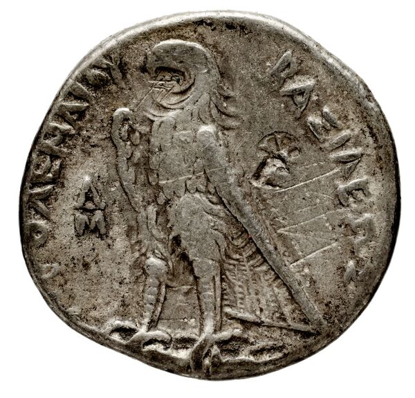 Coins of the Ptolemaic Empire Vol. I, Part 1, no. 174, реверс, bnf-hrc