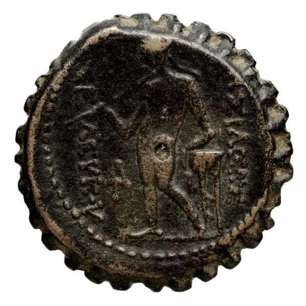 Seleucid Coins (part 2) 1315.6g, реверс, bnf-hrc