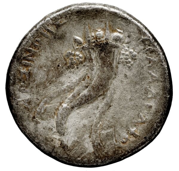 Coins of the Ptolemaic Empire Vol. I, Part 1, no. 322, реверс, bnf-hrc