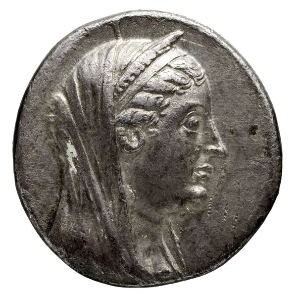 Coins of the Ptolemaic Empire Vol. I, Part 1, no. 320, obverse, bnf-hrc