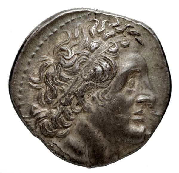 Coins of the Ptolemaic Empire Vol. I, Part 1, no. 277, obverse, bnf-hrc