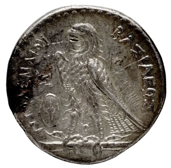 Coins of the Ptolemaic Empire Vol. I, Part 1, no. 295, реверс, bnf-hrc