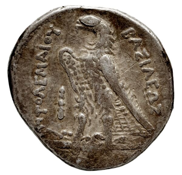 Coins of the Ptolemaic Empire Vol. I, Part 1, no. 552, реверс, bnf-hrc