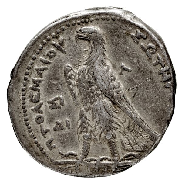 Coins of the Ptolemaic Empire Vol. I, Part 1, no. 521, реверс, bnf-hrc