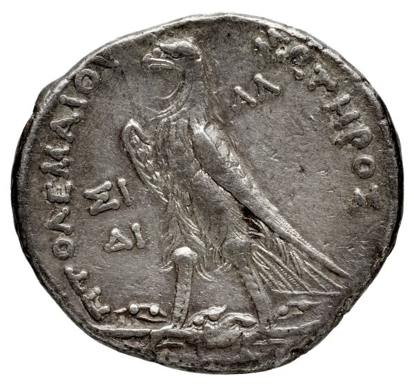 Coins of the Ptolemaic Empire Vol. I, Part 1, no. 523, реверс, bnf-hrc