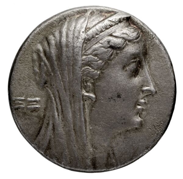 Coins of the Ptolemaic Empire Vol. I, Part 1, no. 356, аверс, bnf-hrc