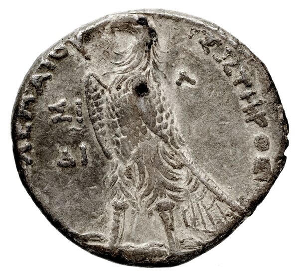 Coins of the Ptolemaic Empire Vol. I, Part 1, no. 521, реверс, bnf-hrc