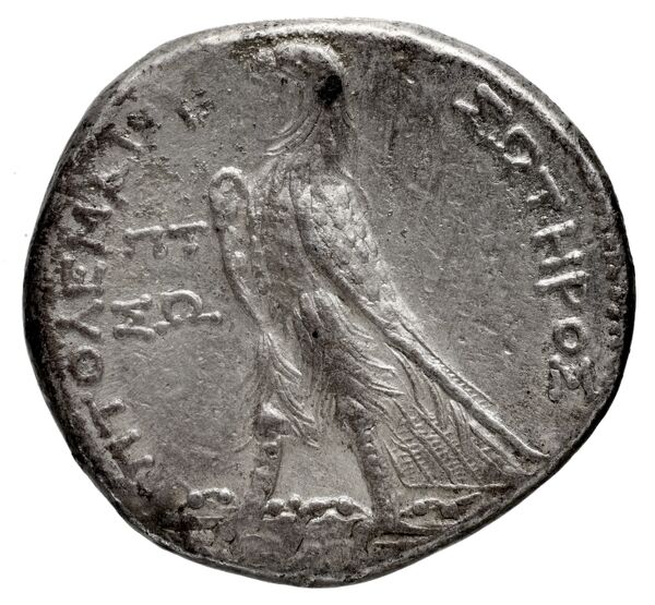 Coins of the Ptolemaic Empire Vol. I, Part 1, no. 473, reverse, bnf-hrc
