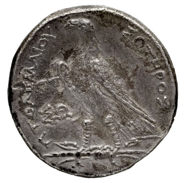 Coins of the Ptolemaic Empire Vol. I, Part 1, no. 473, reverse, bnf-hrc