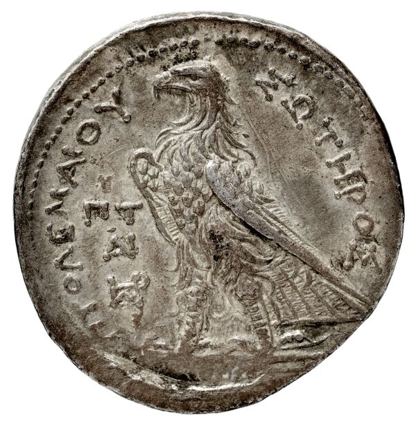 Coins of the Ptolemaic Empire Vol. I, Part 1, no. 461, реверс, bnf-hrc
