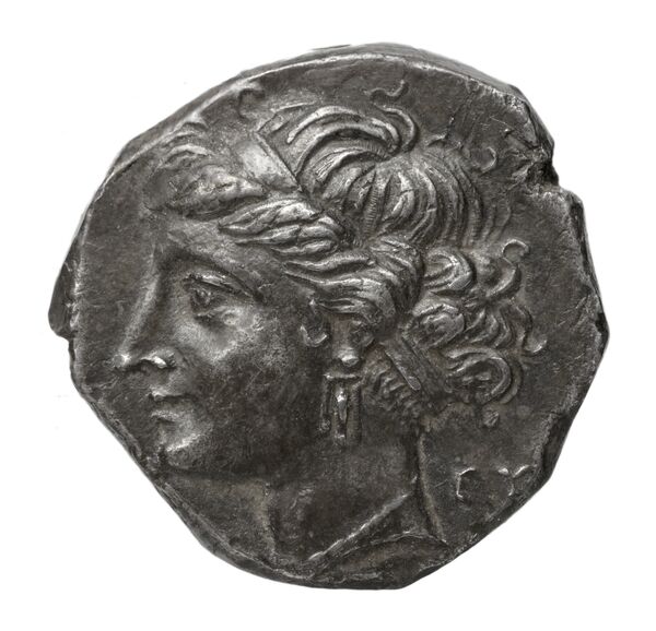 Uxentum Historia Numorum Italy 1098, bnf-iris