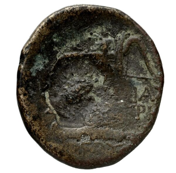 Erythrae Kinns 1980 Period III.1, AE 5, реверс, bnf-iris