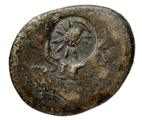 Erythrae Kinns 1980 Period III.1, AE 5, реверс, bnf-iris