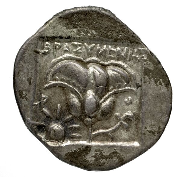 Rhodes Jenkins 1989 Group B drachms, реверс, bnf-iris