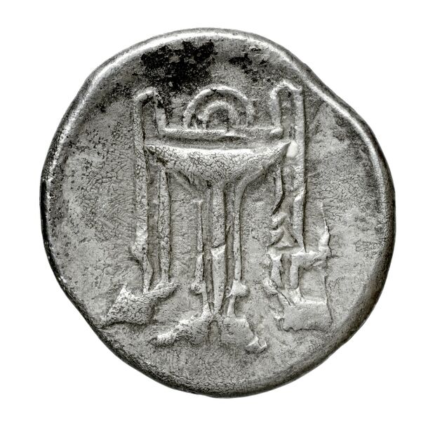 Axus Svoronos 1890 (1972) 1-6, реверс, bnf-iris