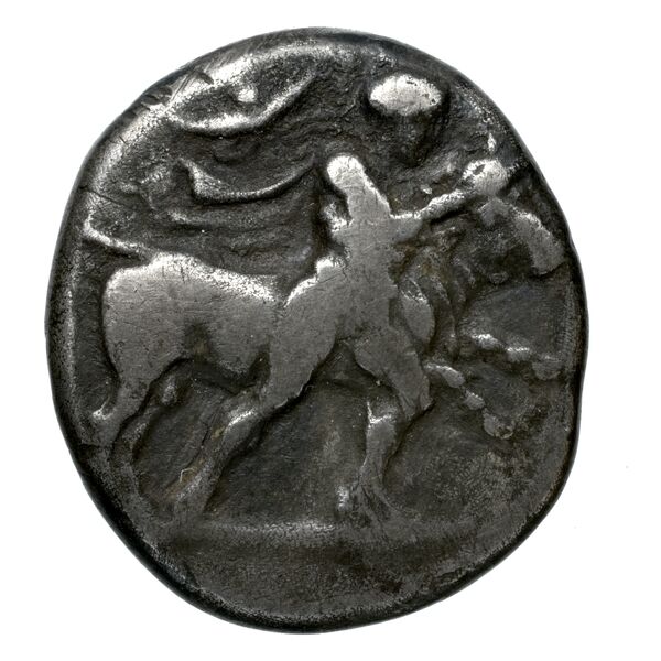 Larissa, Thessaly Herrmann 1925 III, A-L, drachm, аверс, bnf-iris