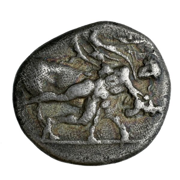 Larissa, Thessaly Herrmann 1925 III, A-L, drachm, аверс, bnf-iris