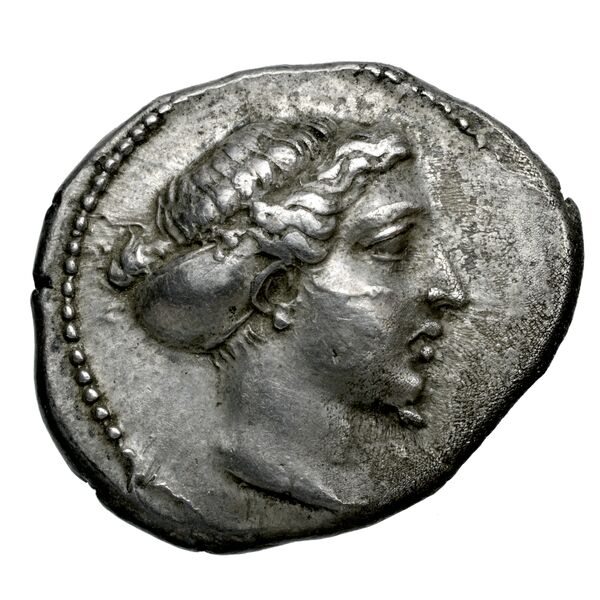 Larissa, Thessaly Herrmann 1925 p. 36, IVc drachm, аверс, bnf-iris