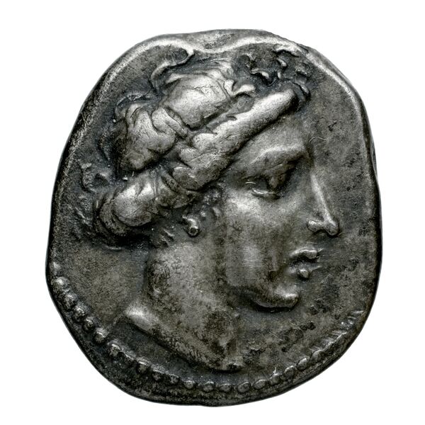 Larissa, Thessaly Herrmann 1925 p. 36, IVc drachm, аверс, bnf-iris