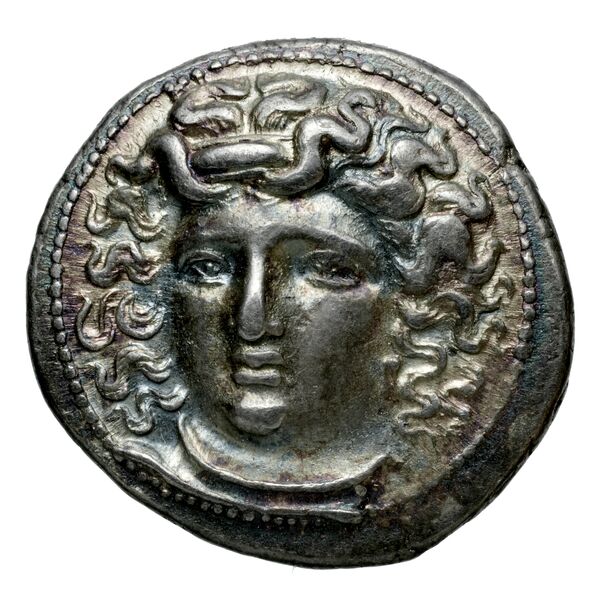 Larissa, Thessaly Herrmann 1925 VII.g-h, аверс, bnf-iris
