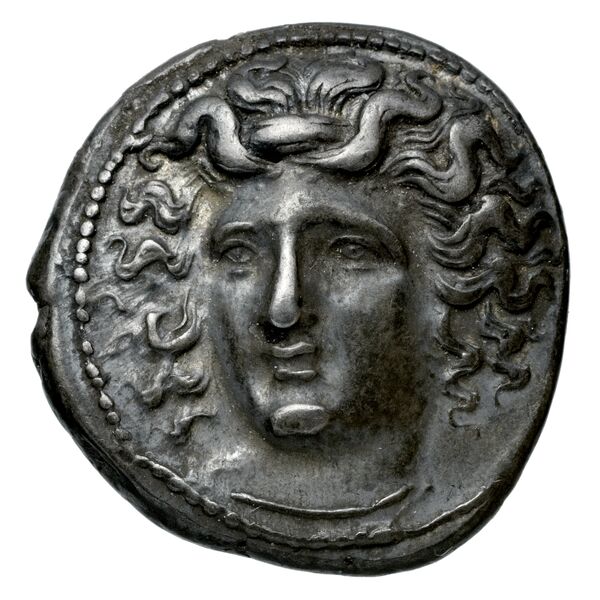 Larissa, Thessaly Herrmann 1925 VII.a-c, i-q, аверс, bnf-iris