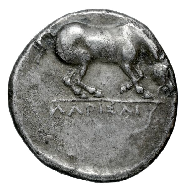 Larissa, Thessaly Herrmann 1925 VII.a-c, i-q, реверс, bnf-iris