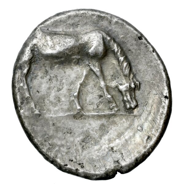 Larissa, Thessaly Herrmann 1925 VII.a-c, i-q, реверс, bnf-iris