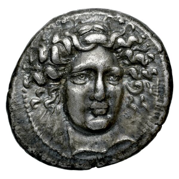 Larissa, Thessaly Herrmann 1925 VII.a-c, i-q, аверс, bnf-iris